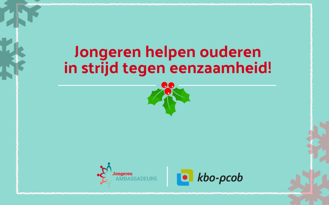 Jongeren helpen ouderen met alternatieve invulling kerst!