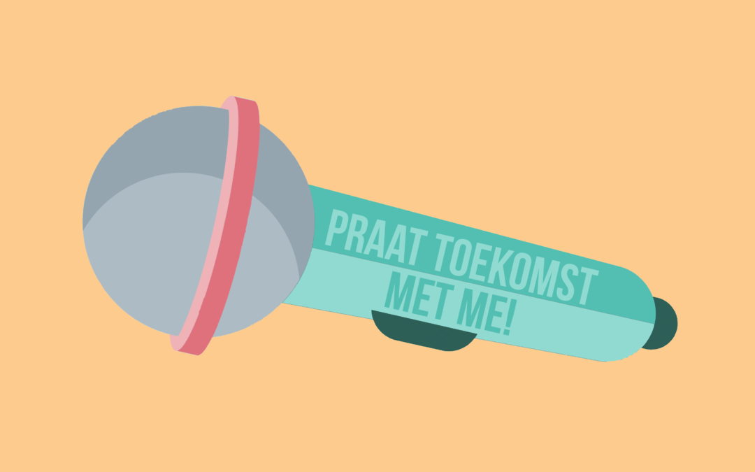 Luister naar inspirerende sprekers tijdens de talk Praat toekomst met me!